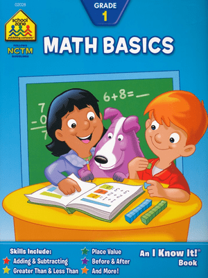 Math Basics Workbook Grade 1