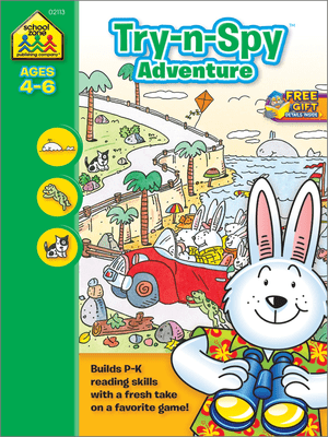 Try-n-Spy Adventure Ages 4-6 WB