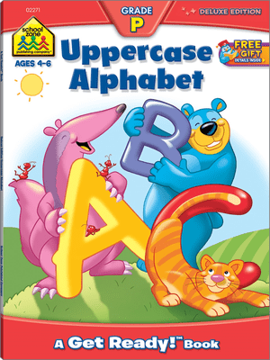 Uppercase Alphabet grade p ages 4-6