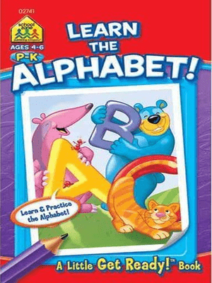 Learn The Alphabet (Little Busy Book) Ages 4-6
